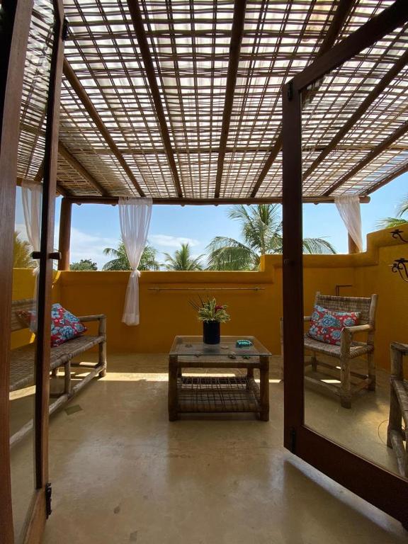 Balkón nebo terasa v ubytování Guest House Villa 2 Santos