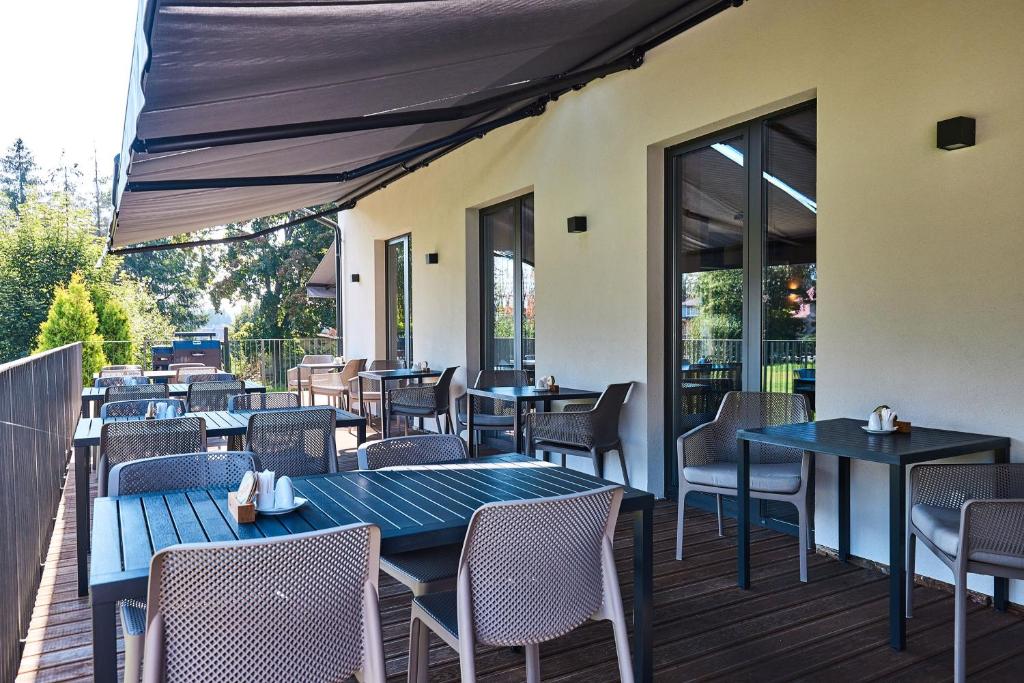Restaurace v ubytování Resort Sněžné AMANITA