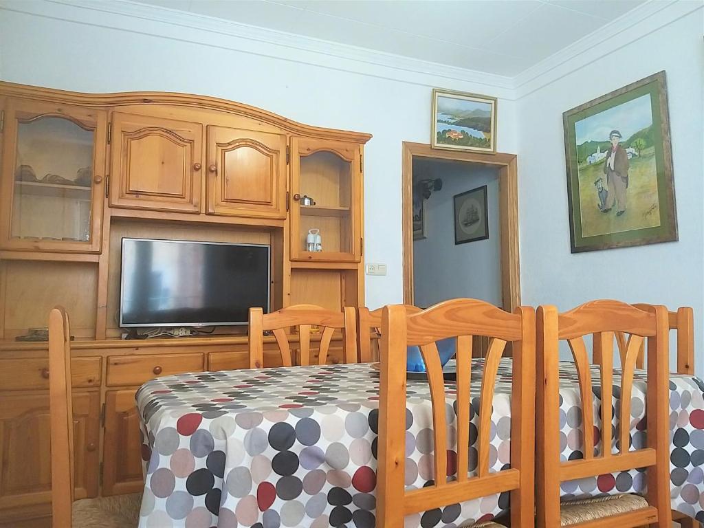 Televízia a/alebo spoločenská miestnosť v ubytovaní CASA