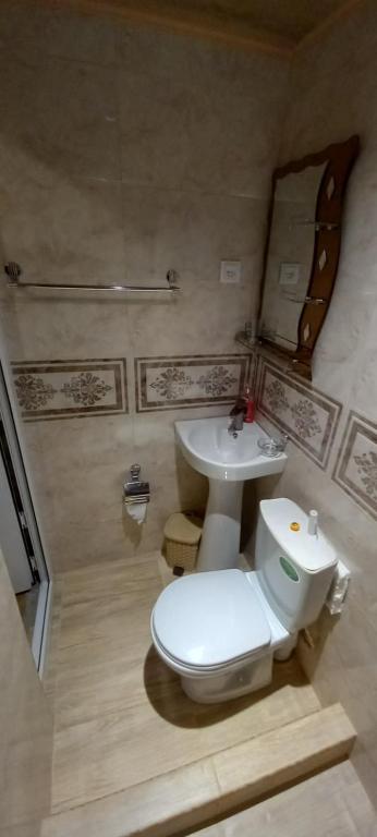 Koupelna v ubytování Serik & Geora Guesthouse