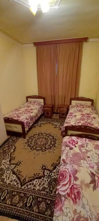 Postel nebo postele na pokoji v ubytování Serik & Geora Guesthouse