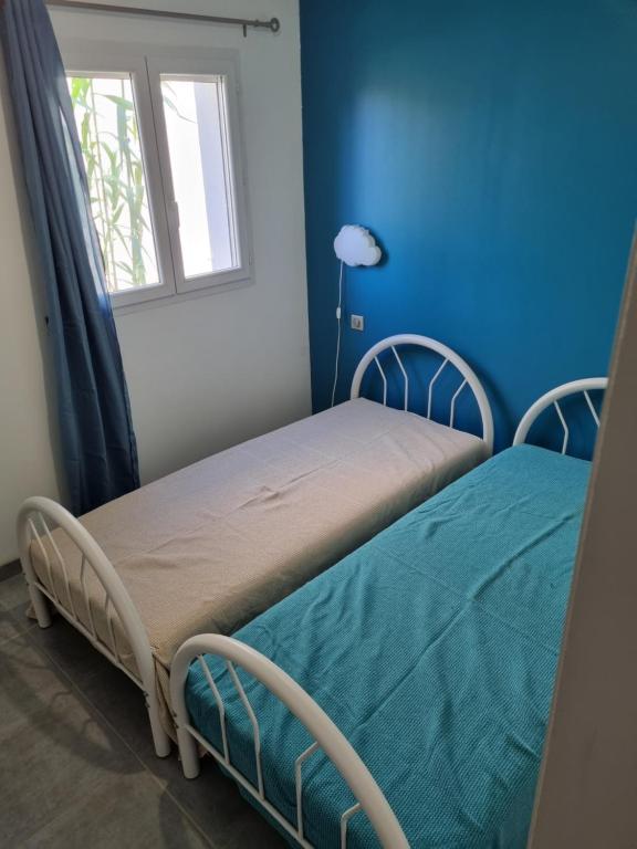 Postel nebo postele na pokoji v ubytování casa milia