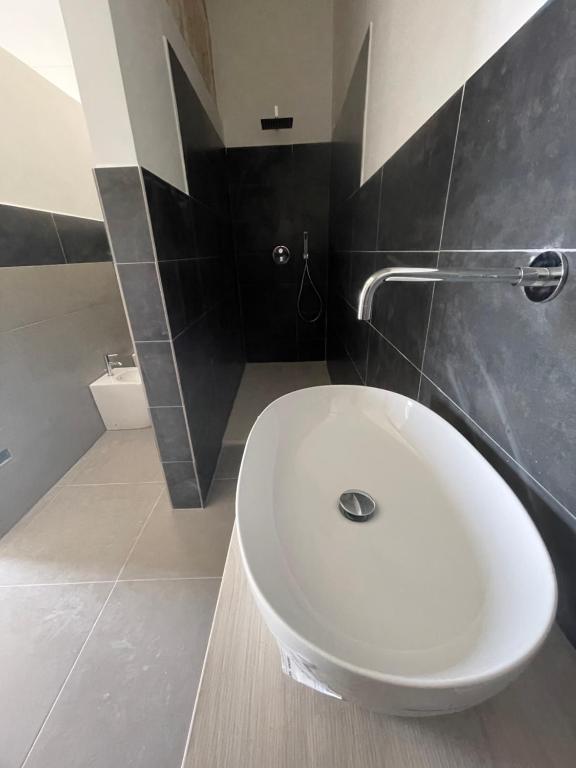 Koupelna v ubytování Hercules Suites