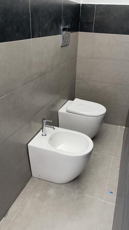 Koupelna v ubytování Hercules Suites