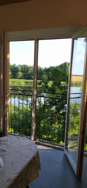 Balkón nebo terasa v ubytování Amber house LT