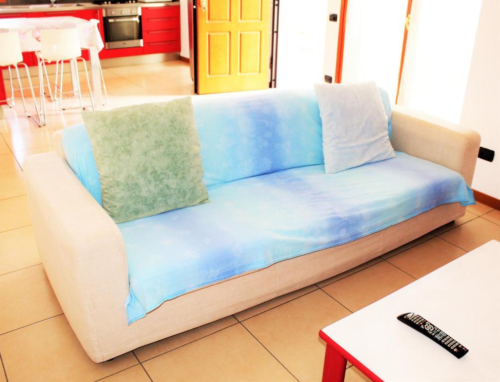 A seating area at Appartemento Stella