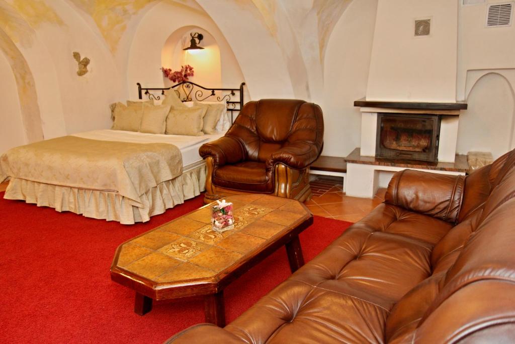 Posezení v ubytování Vivaldi Apartments