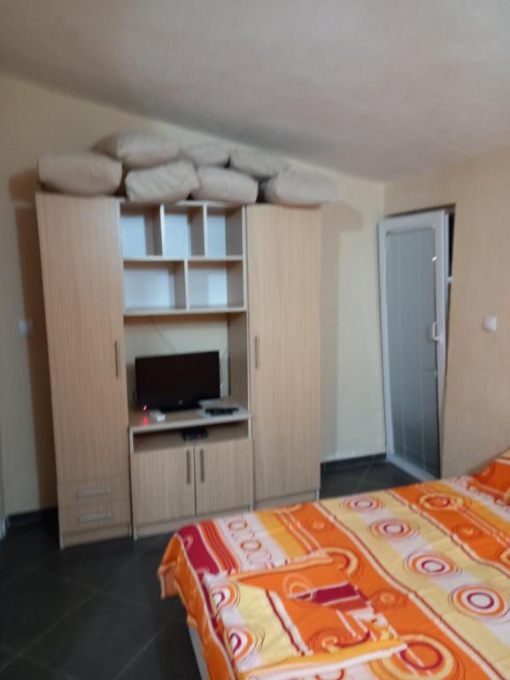 Postel nebo postele na pokoji v ubytování MD Apartmani Canj