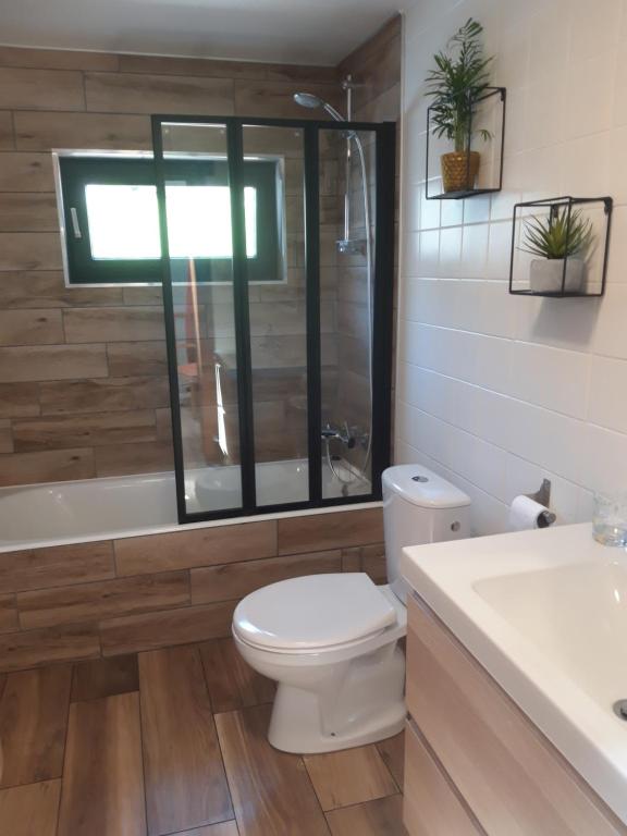 Koupelna v ubytování B&B CHEZ FOUCHS - Chambre d'hôtes