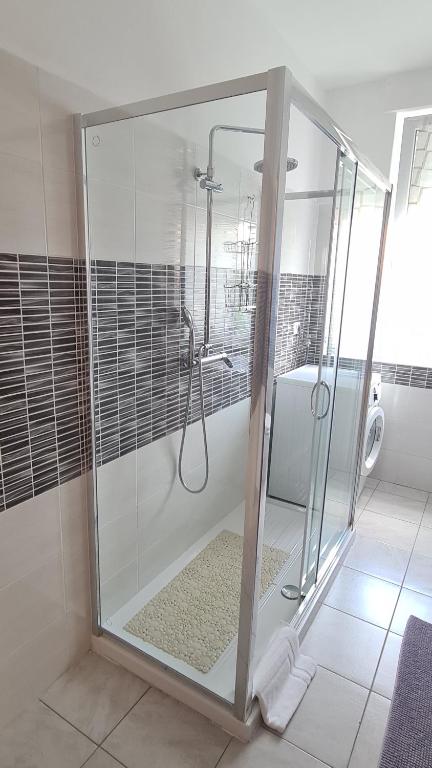 Koupelna v ubytování B&B Regina