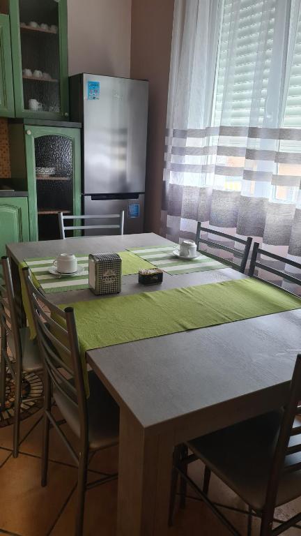 Kuchyň nebo kuchyňský kout v ubytování B&B Regina