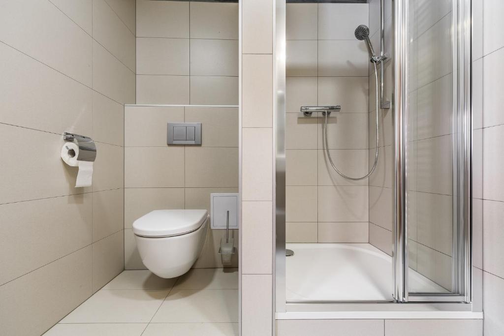 Uma casa de banho em Hotel Mariánský Dvůr