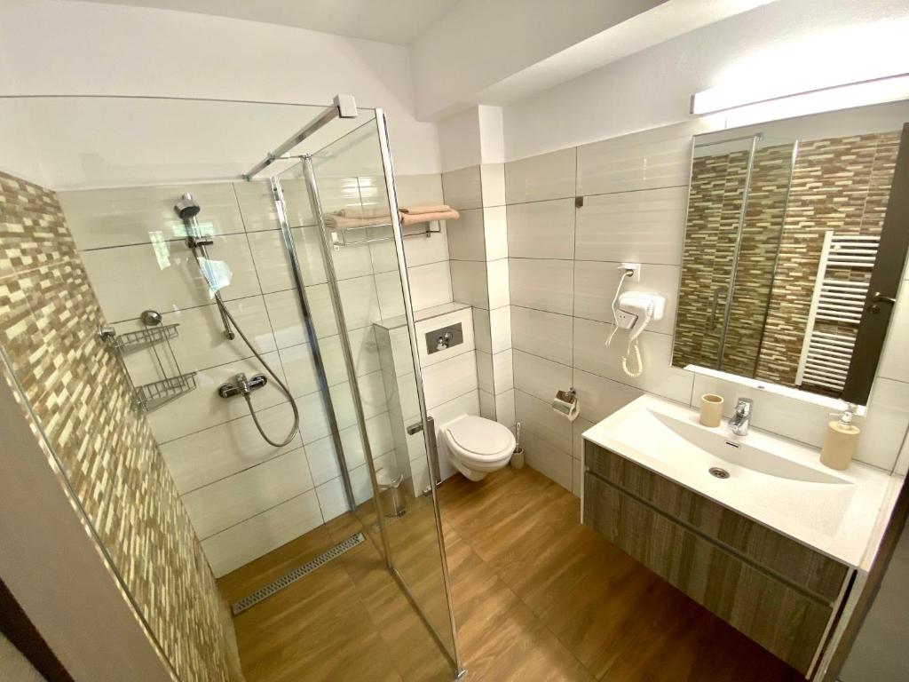 Koupelna v ubytování Holiday Home ESKU