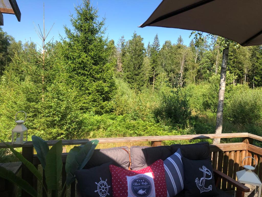 Zahrada ubytování Chalet Holmen