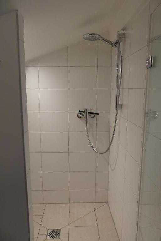 Koupelna v ubytování Ferienwohnungen Haus Kunterbunt