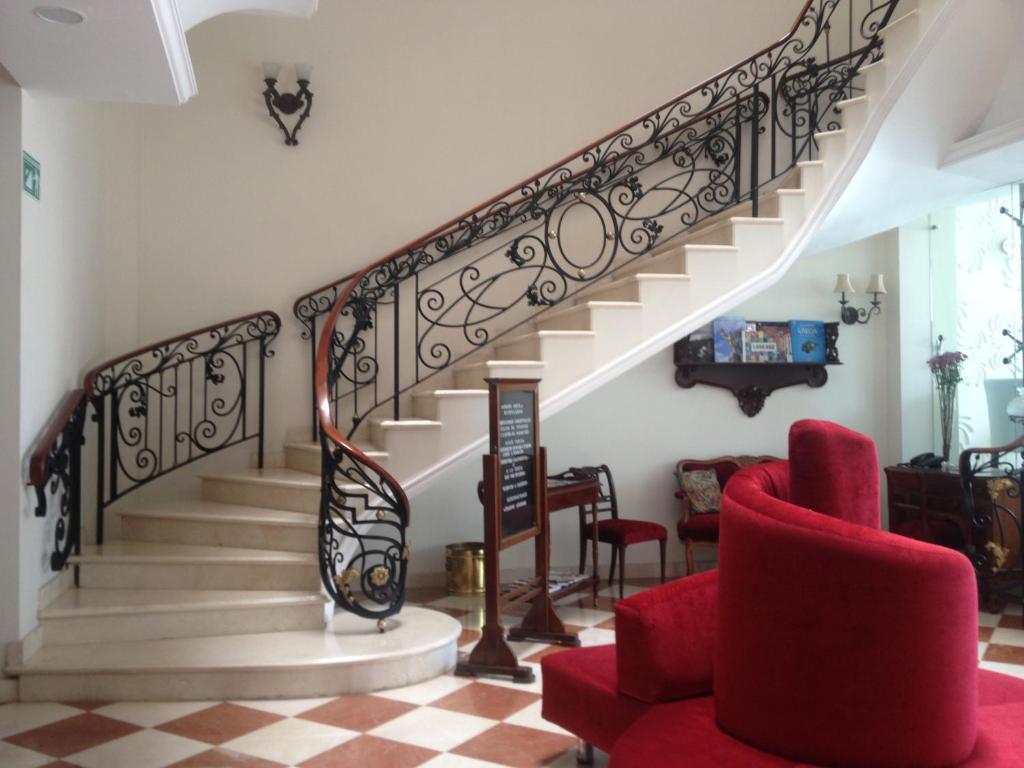 Posezení v ubytování Grand Hotel Tepatitlán