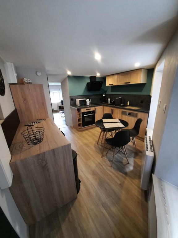 Posezení v ubytování Gîte chez Thomas et John