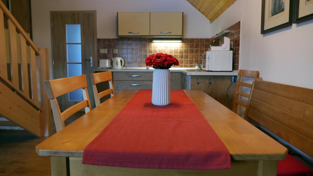Kuchyňa alebo kuchynka v ubytovaní Apartmány Vista