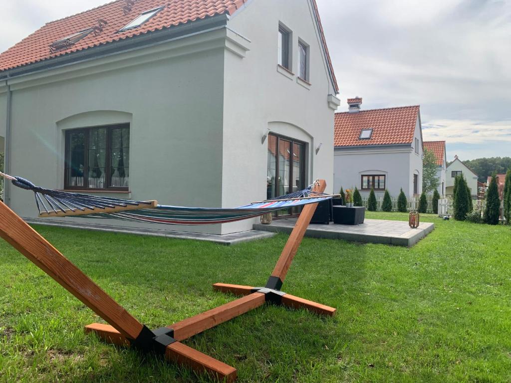 Vonkajšia záhrada v ubytovaní Słoneczne Wrota
