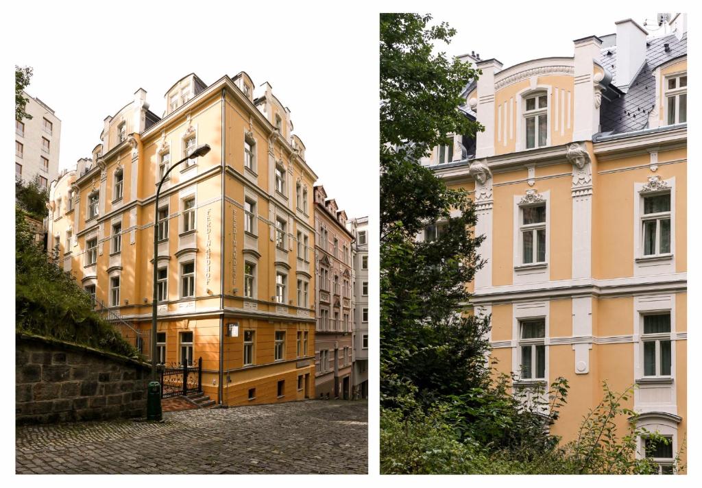 Hoone, kus korterhotell asub