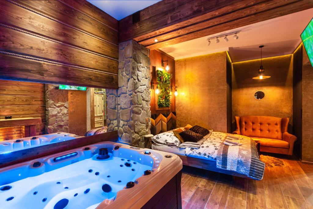 Fotografia z galérie ubytovania Willa Przy Dolinie Kościeliskiej - Prywatne Jacuzzi & Sauna v destinácii Kościelisko