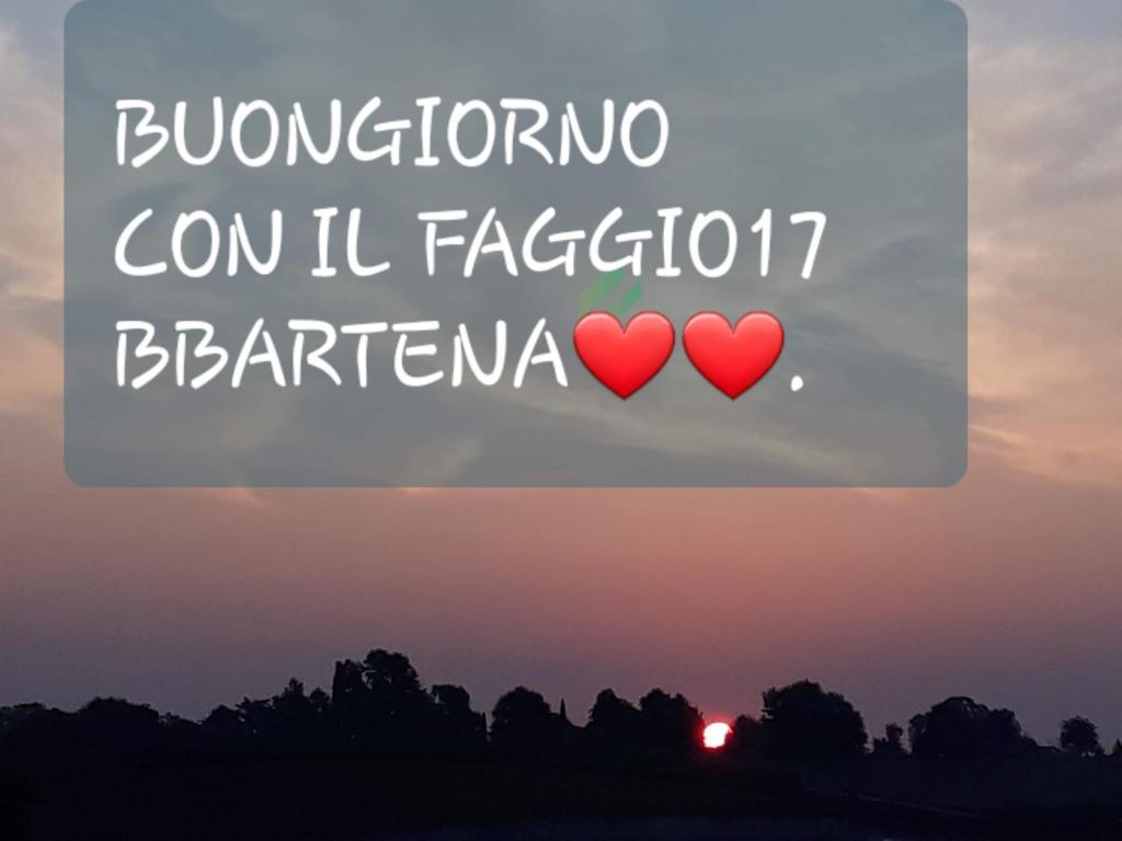 Majoituspaikan Il Faggio 17 B&B pohjapiirros