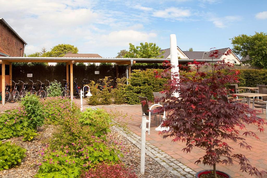 Zahrada ubytování Ferienhotel Bernstein