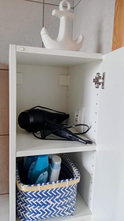 Kuchyň nebo kuchyňský kout v ubytování Zielona Kamienica Gdańsk