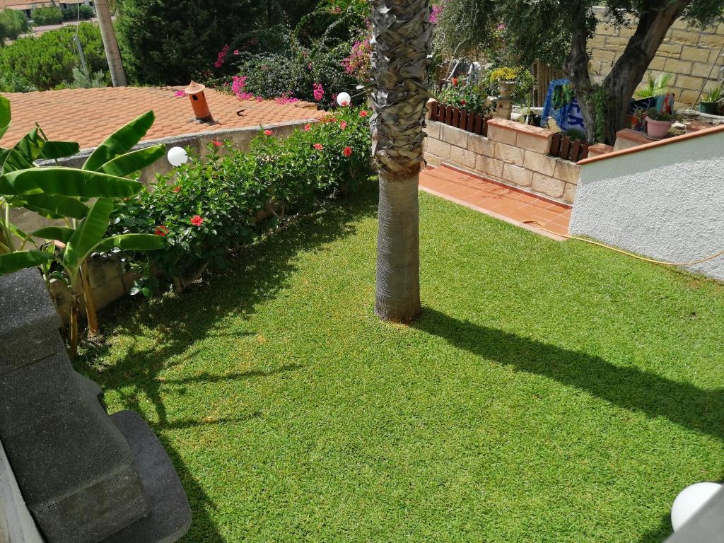Ogród w obiekcie Villetta La Bluette Capo Vaticano