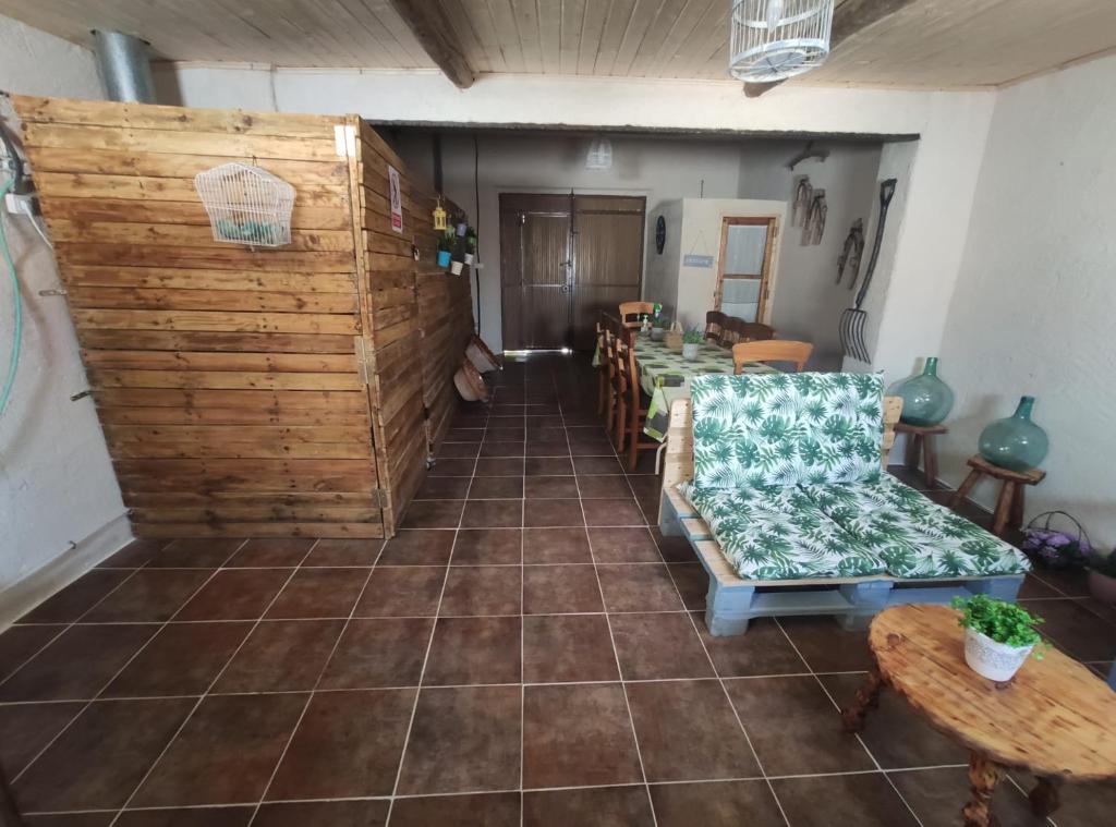 Postel nebo postele na pokoji v ubytování Casa Rural Casa La Abuela