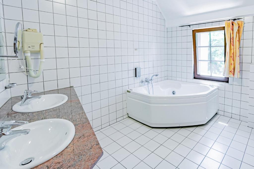 Koupelna v ubytování Aux Tanneries de Wiltz