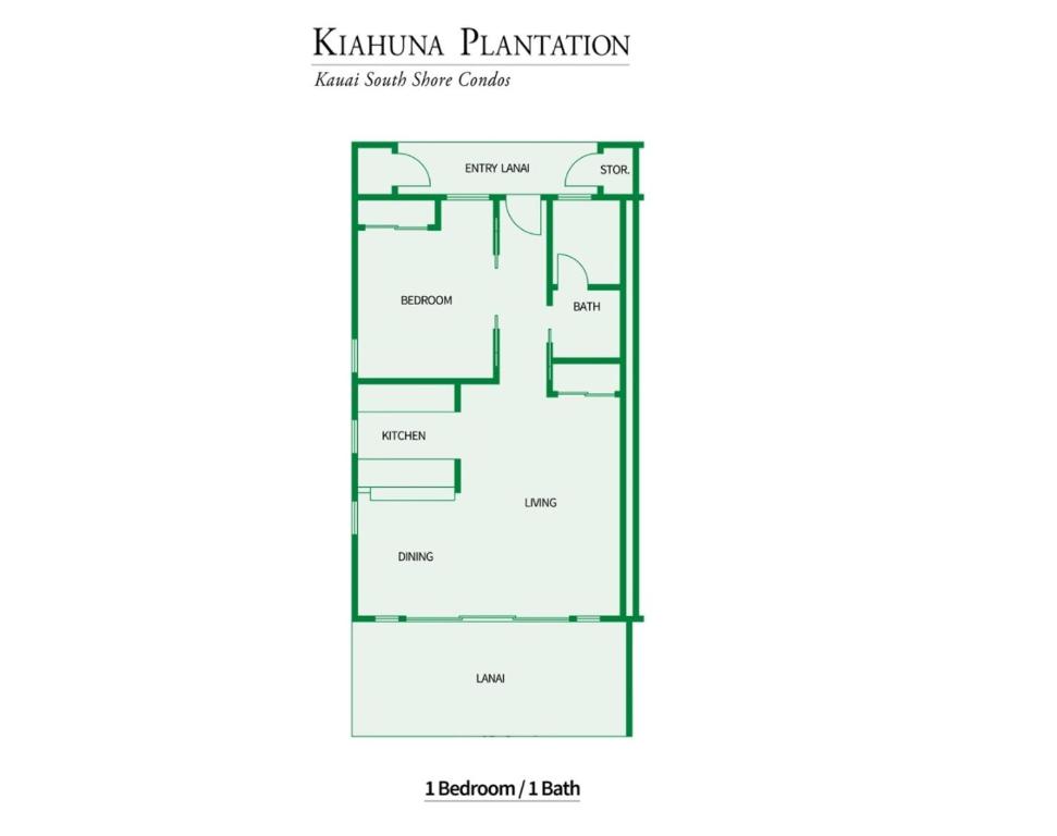Půdorys ubytování Kiahuna Plantation 96, Poipu Beach, Club Membership, Part Ocean View, Kids Toys