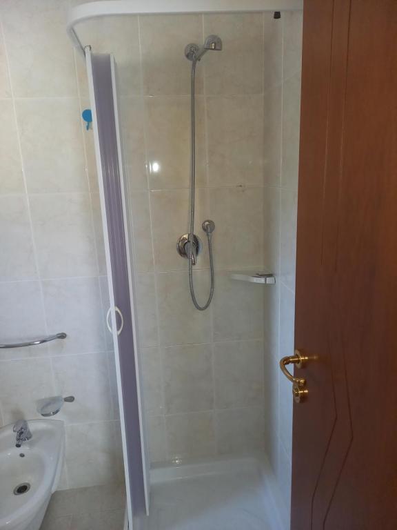 Koupelna v ubytování Hotel Il Chierichetto