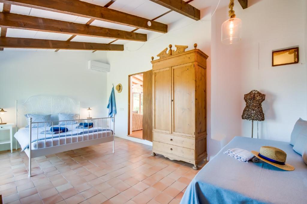 Postel nebo postele na pokoji v ubytování Casa Piscina