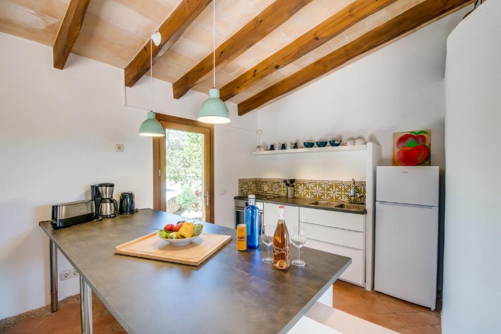 Kuchyň nebo kuchyňský kout v ubytování Casa Piscina