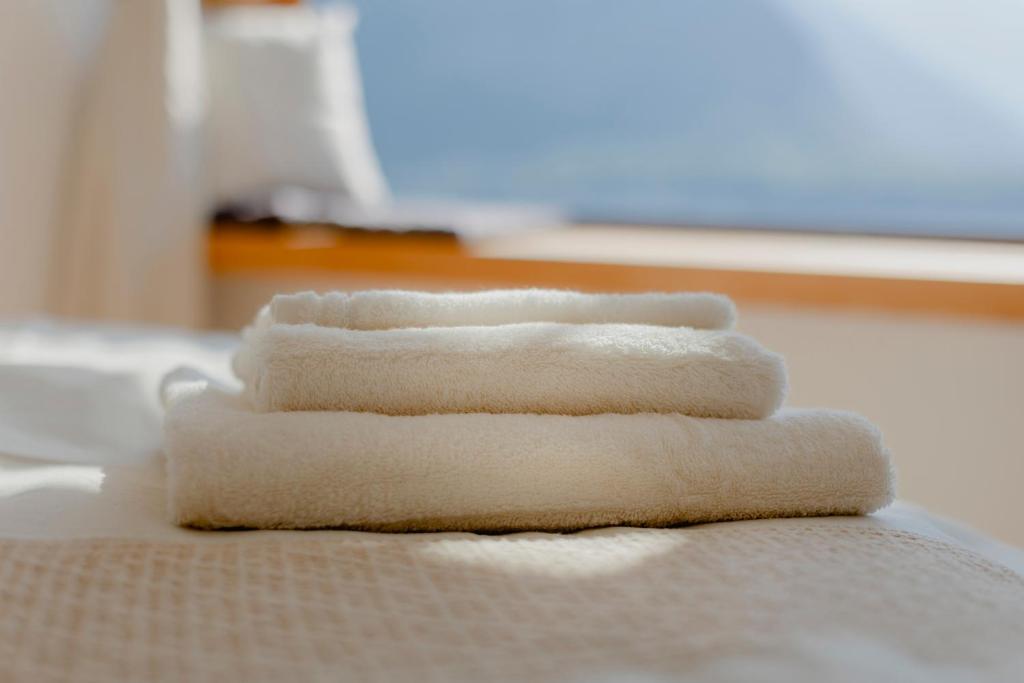 Una cama o camas en una habitación de Polreich Bed&Breakfast