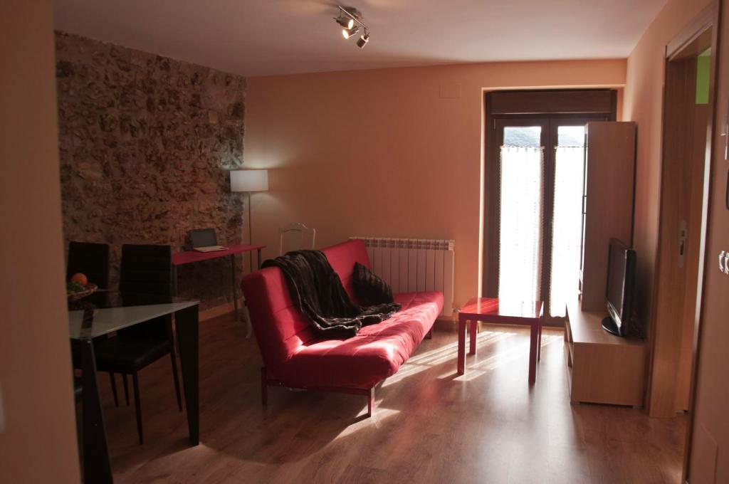 Część wypoczynkowa w obiekcie La casa del rebote