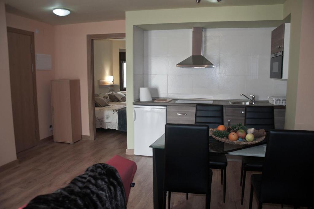 Kuchnia lub aneks kuchenny w obiekcie La casa del rebote
