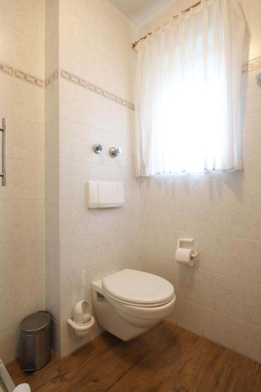 Koupelna v ubytování Hotel-Dörfler Garni