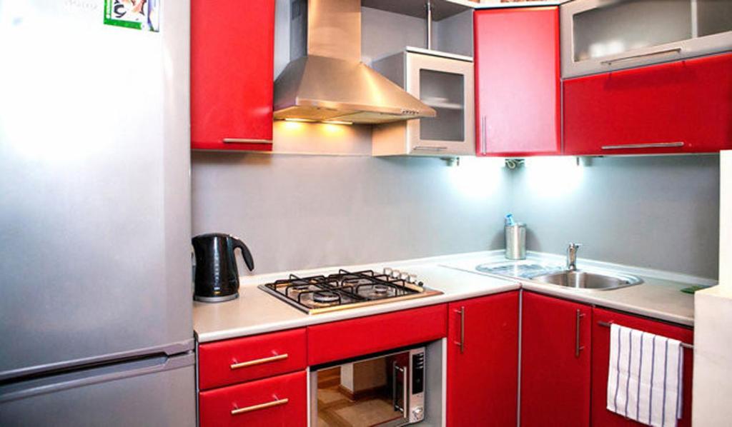  Кухня или мини-кухня в Большая Морская апартаменты 