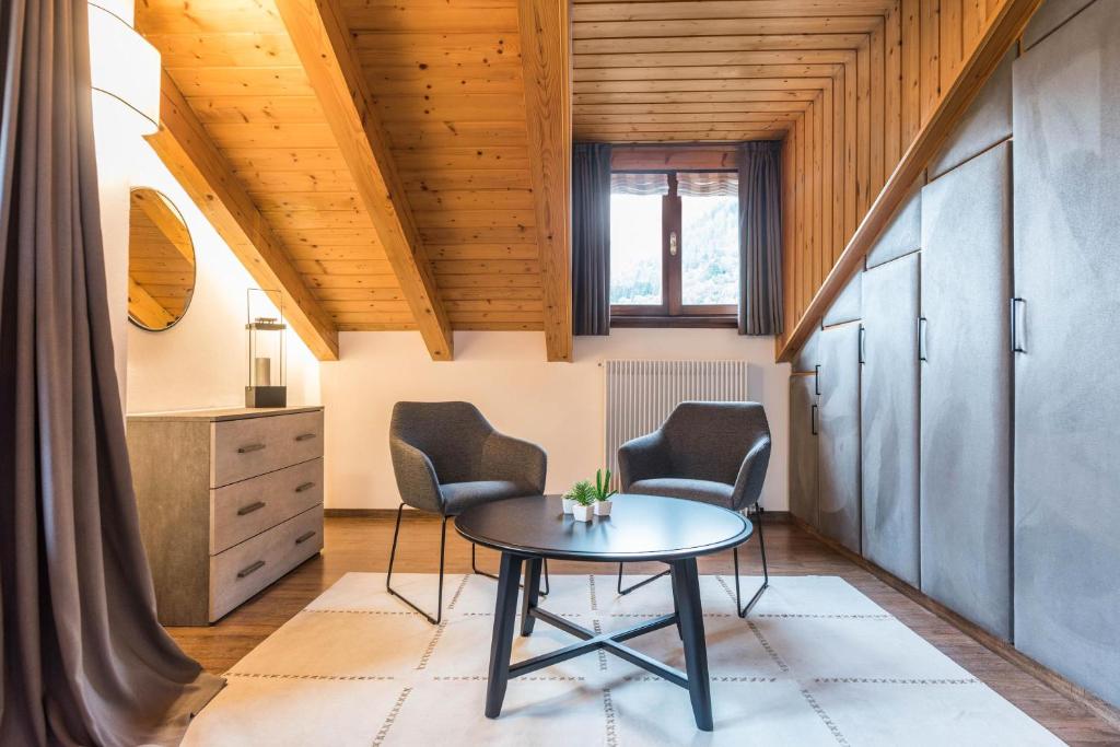 Posezení v ubytování Casa Facco