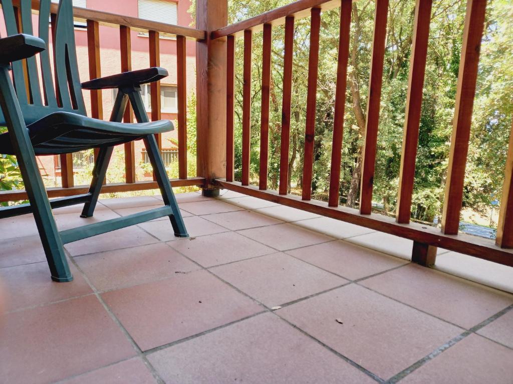 Balkón nebo terasa v ubytování Hotel Seva