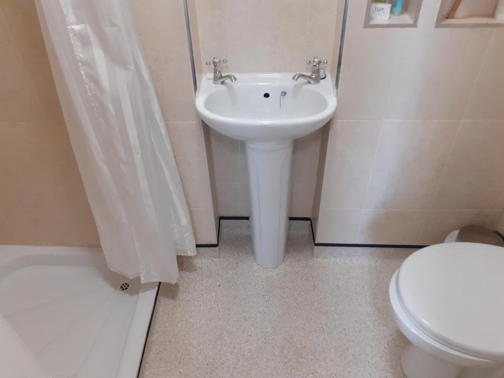 Koupelna v ubytování Redclyffe Guesthouse