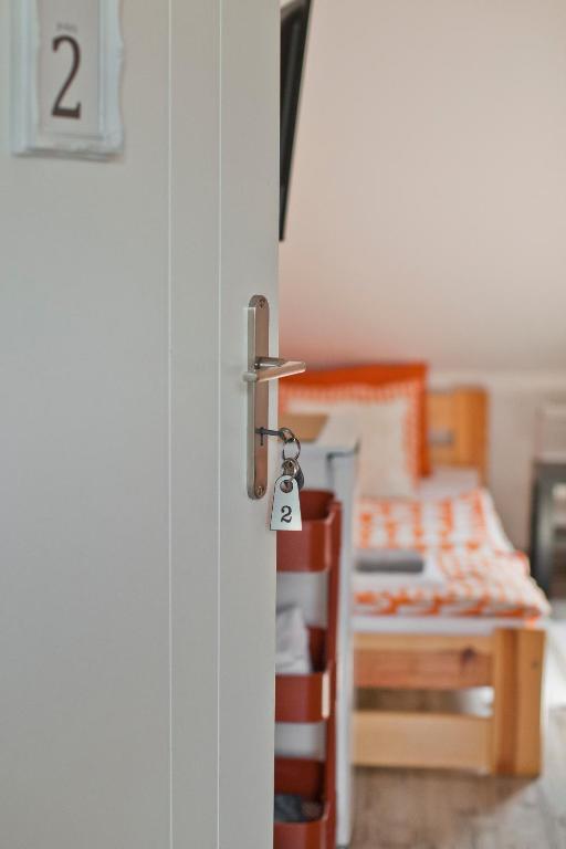 Posteľ alebo postele v izbe v ubytovaní Hostel 33