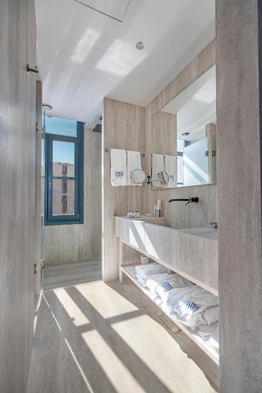 Koupelna v ubytování Hellenic Vibes Smart Hotel