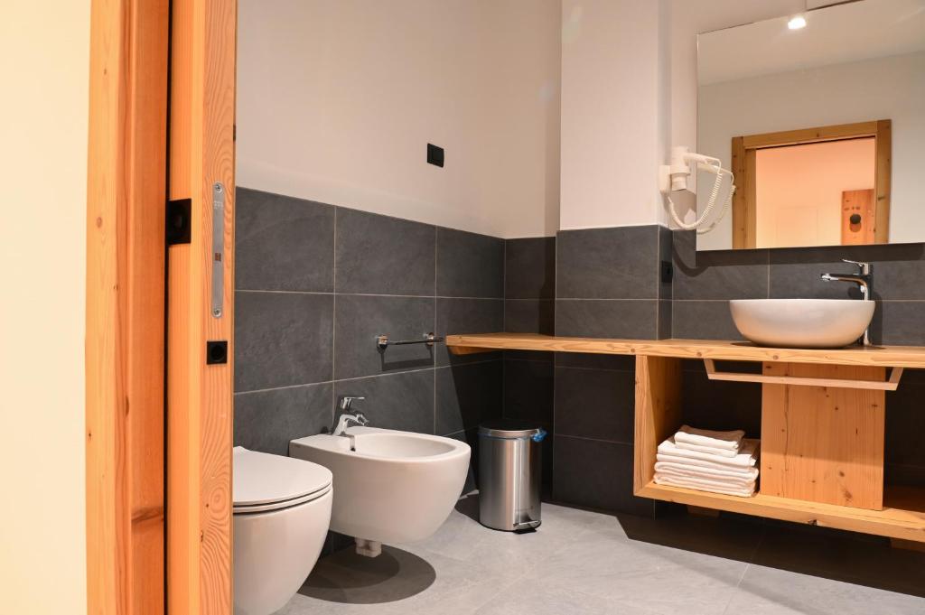 Koupelna v ubytování B&B Fontanella