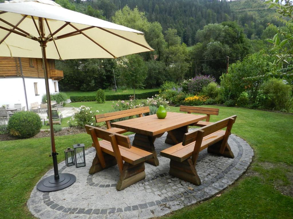 Zahrada ubytování Landhaus am Bach