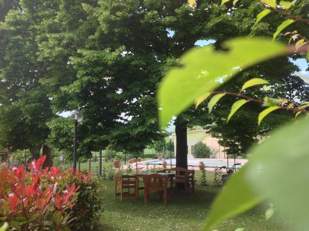 Zahrada ubytování Valle del Poggio