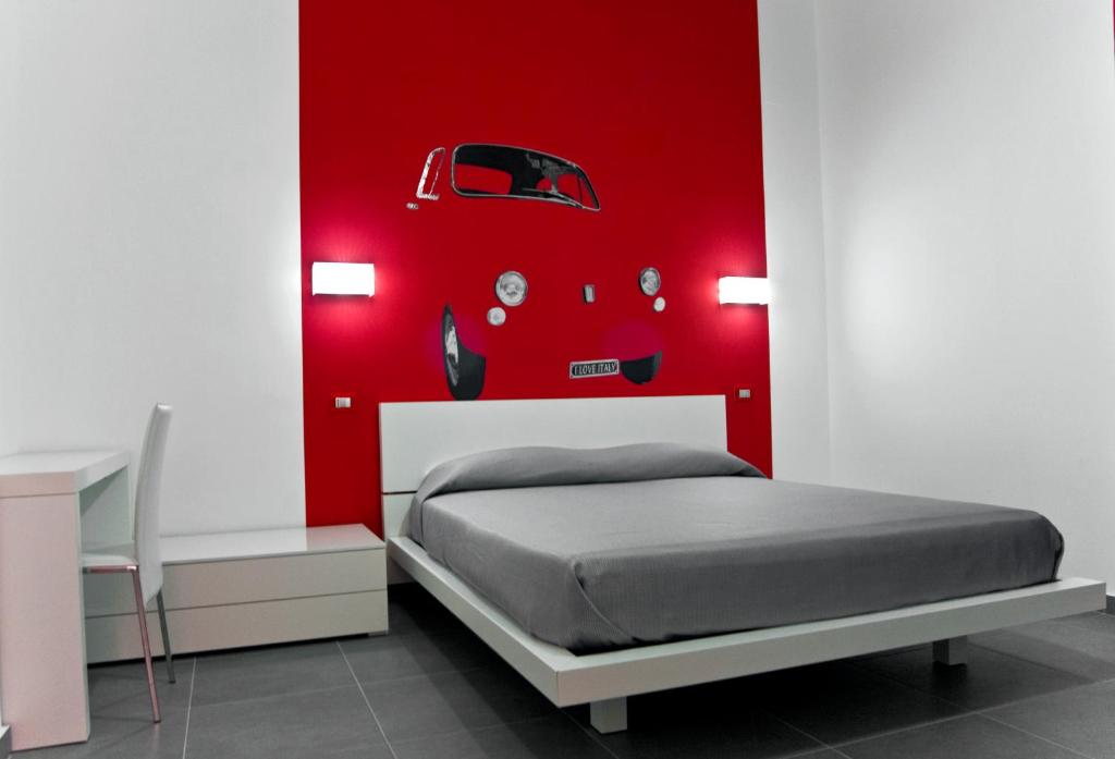Postel nebo postele na pokoji v ubytování inStile aparthotel