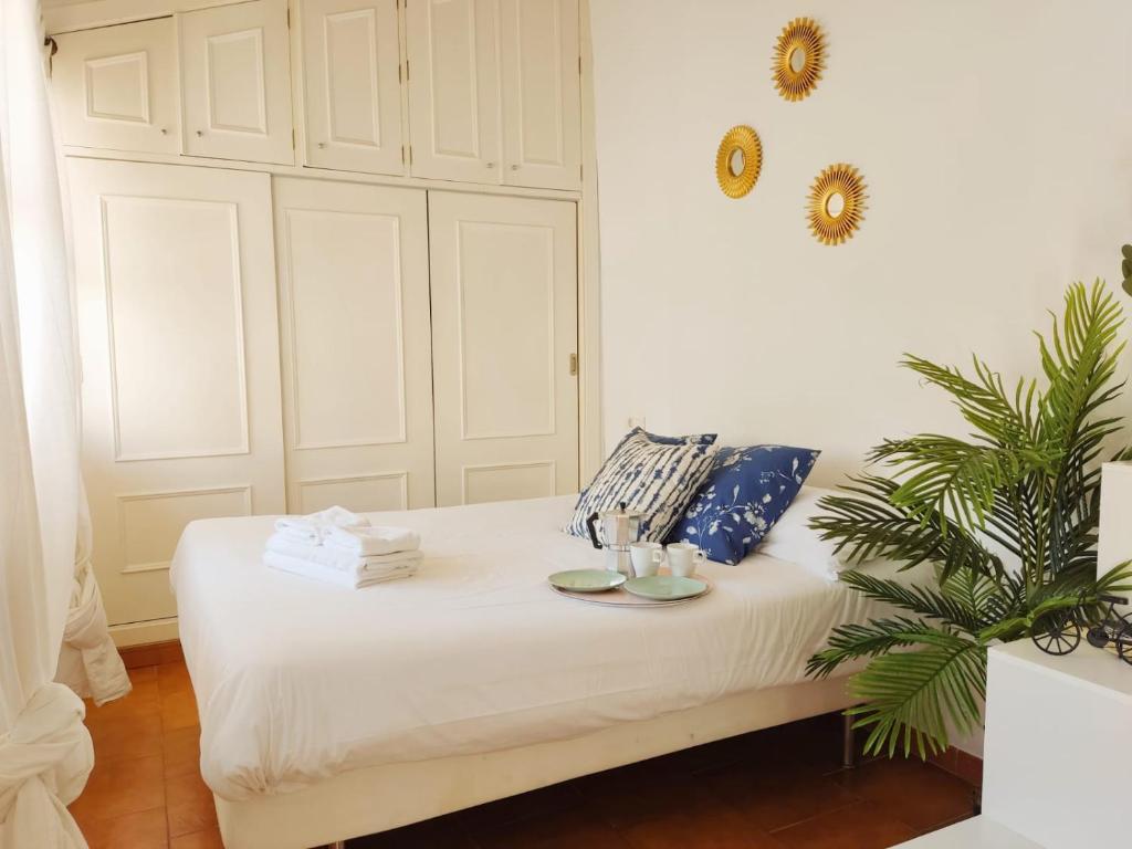 Posteľ alebo postele v izbe v ubytovaní Stunning attic with private terrace and Parking optional